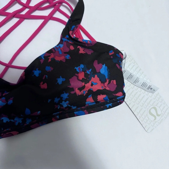 🆕💜 Lululemon Free to Be Wild Bra - Dandy Digie Multi Boom Juice - Picture 3 of 10